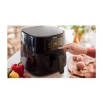 ⁦قلاية فيليبس ديجيتال بدون زيت - 2000 وات - أسود - HD9270/90⁩ - الصورة ⁦4⁩