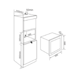 ميكرويف بلت ان ماستر جاز 10 برامج - 34 لتر - أسود - الصورة 2