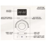 ميكروويف 30 لتر زيترست – ديجيتال - شواية – ستيل Zmw30ls