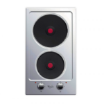 موقد كهربائي ويرلبول بلت ان 30 سم 2 شعلة - ستيل