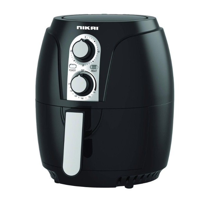 قلاية هوائية نيكاي 3 لتر - 1300 وات - اسود - NAF2501M قلاية هوائية نيكاي 3 لتر - 1300 وات - اسود - NAF2501M