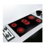 موقد سراميك بلت ان جليم 90 سم 5 عيون - أسود GTH96SIX