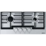 ⁦مسطح غاز جورنيا 60 سم - 4 شعلة - ستيل⁩ - الصورة ⁦2⁩