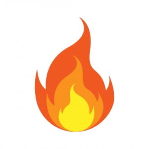 pngtree fire logo icon design template vector png image 705401