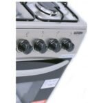 ⁦ارو فرن 4 شعله امان كامل 6 مفتاح - فضي⁩ - الصورة ⁦2⁩