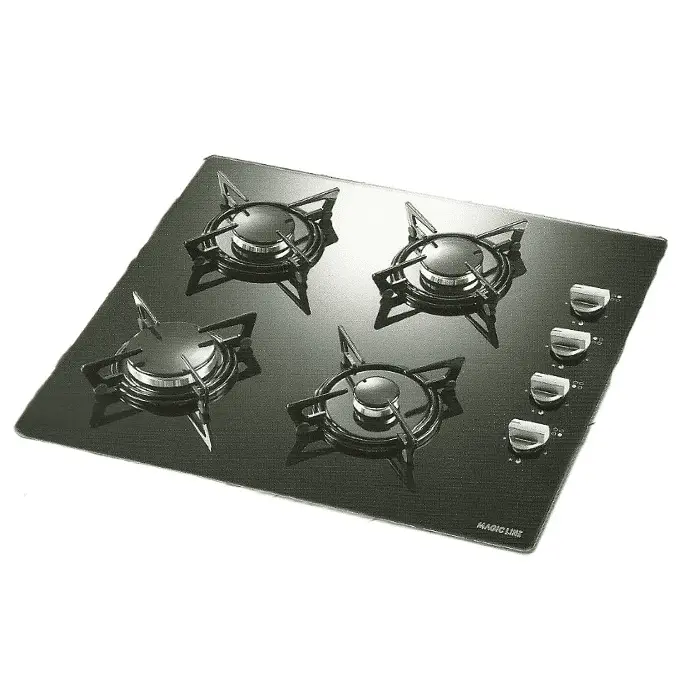 سطح بلت ان غاز ماجيك لاين 4 شعلات - 60 سم MH6CRG4V سطح بلت ان غاز