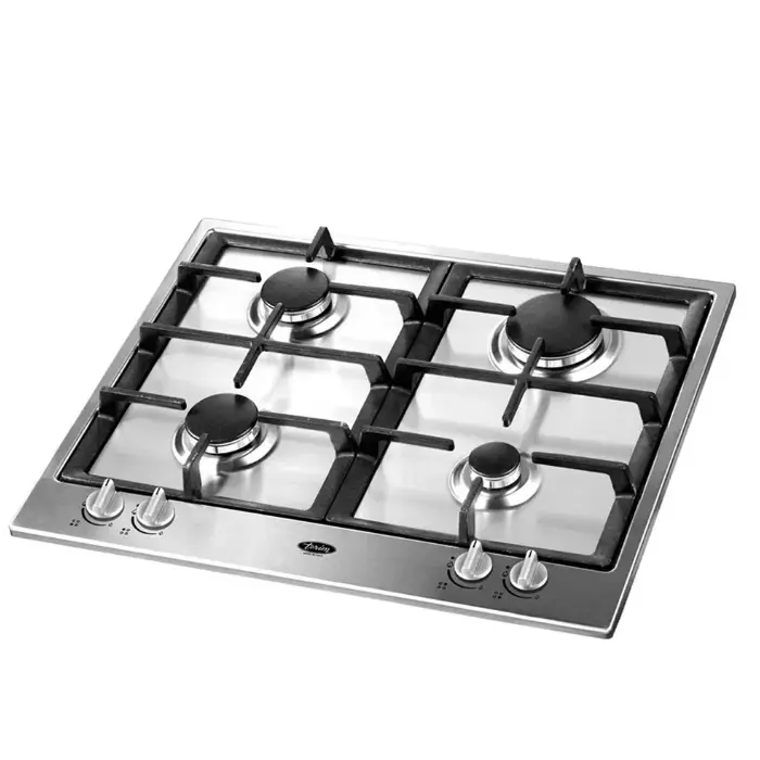 سطح غاز إيطالي تيرم بلت ان 4 عيون - ستيل Trmbh60cig سطح غاز إيطالي