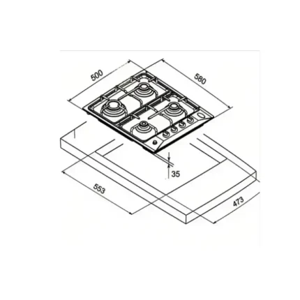 سطح غاز بلت ان