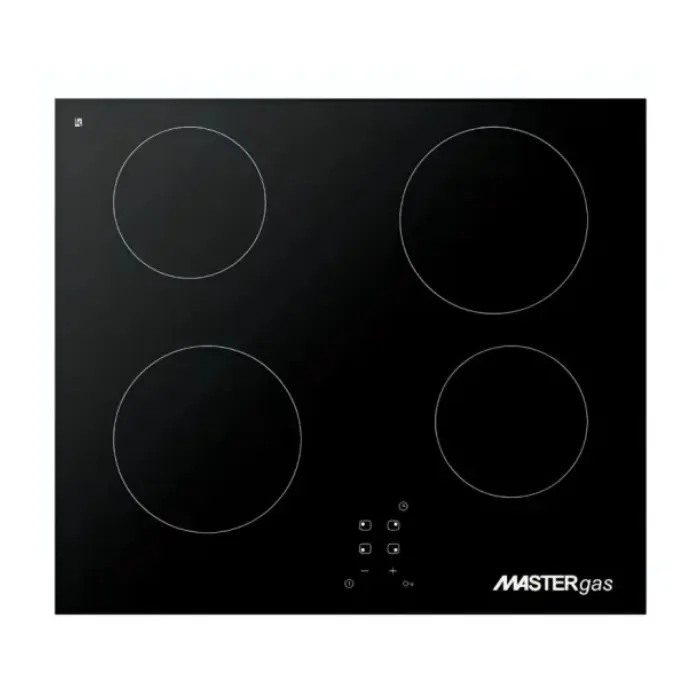 سطح كهرباء ماستر جاز 4 عين سيراميك بلت ان - 60 سم ايطالي H64ct سطح كهرباء