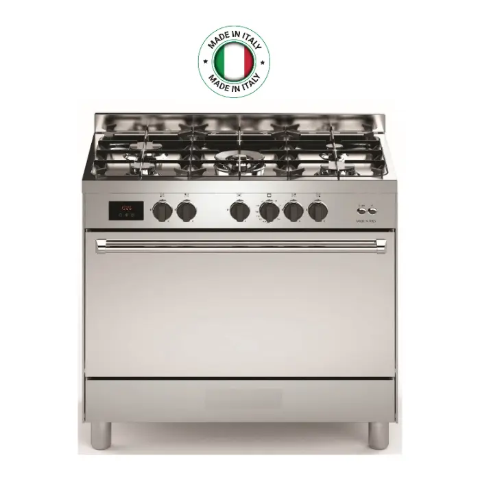 فرن غاز ماجيك لاين 60*90 سم 5 شعلات ديجيتال - إيطالي Ml95bpggs فرن غاز