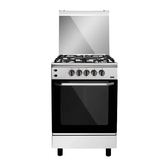 فرن هام غاز مصري 55×55 سم - 4 عيون – ستيل Hm55gf-20 فرن هام