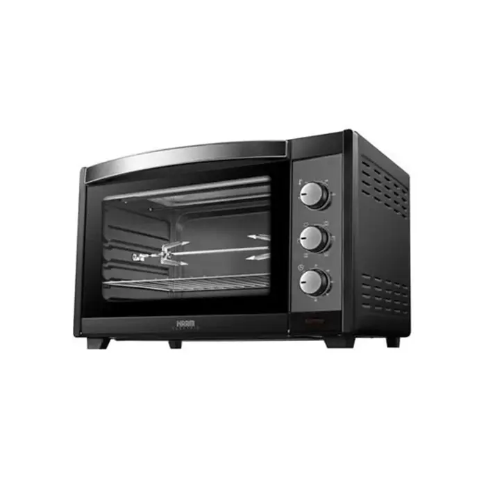 فرن هام 60 لتر - 2000 وات - كهرباء - بشواية - أسود Hmto60l-19 فرن هام 60 لتر