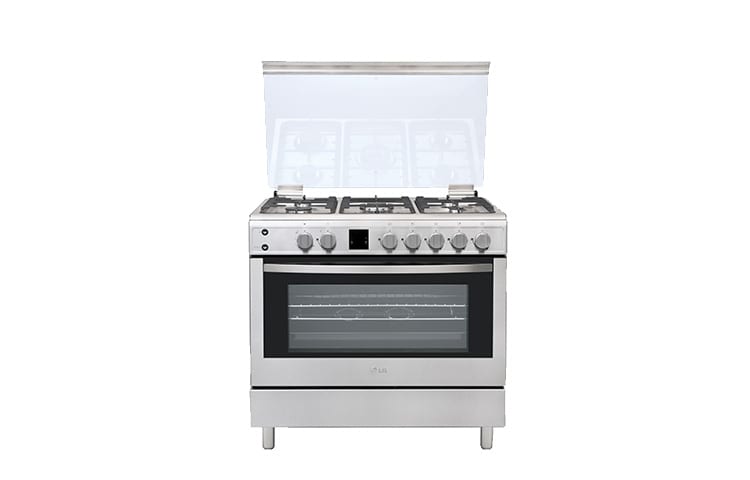 م1-3.jpg فرن ال جي غاز 60*90 - 5 شعلات - ستيل - الصورة 1