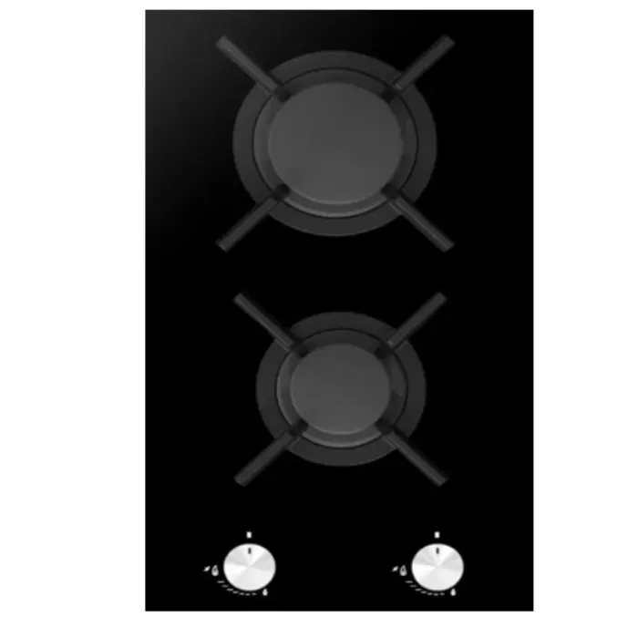 مسطح غاز بلت ان ماستر جاز 2 شعلة - 30 سم - ايطالي H32gbcx مسطح غاز بلت ان