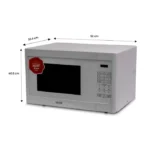 ⁦ميكرويف يوجين 30 لتر 900 وات - أبيض UMW30SW⁩ - الصورة ⁦3⁩