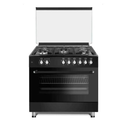 فرن 5 عيون غاز فريجيدير 60×90 سم أسود - امان كامل FNGJ90JGZP