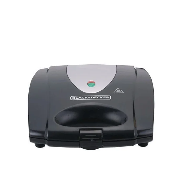 ساندويتش ميكر بلاك اند ديكر 1400 وات - أسود TS4080-B5 ساندويتش ميكر