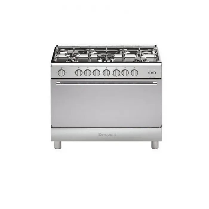 فرن 5 عيون غاز بومباني 60*90 سم – 5 شعلات – ستيل DIVA90GG5TCIX فرن 5 عيون