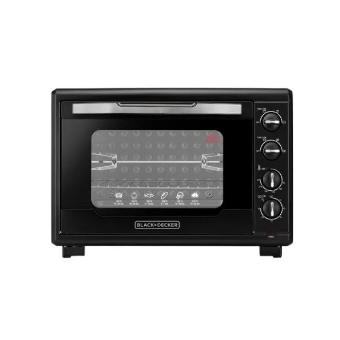 بلاك اند ديكر فرن كهربائي 2000 وات 55 لتر - أسود TRO55RDG-B5 بلاك اند ديكر فرن كهربائي
