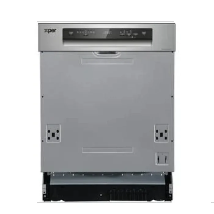 غسالة اطباق بلت ان اكسبير نصف 14 مكان 7 برامج – فضي XPDW1407SFB-IN22 غسالة اطباق