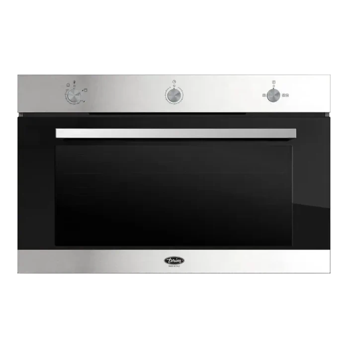 فرن بلت ان غاز تيرم 90 سم ستيل - إيطالي TRMBOMP900GG فرن بلت ان غاز