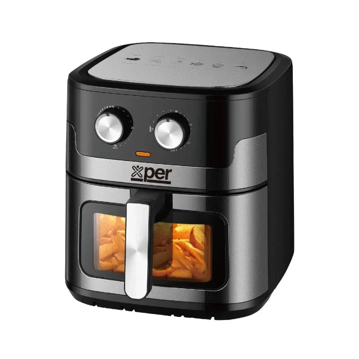 قلاية هوائية اكسبير 8 لتر 1800 وات - أسود XPAF-600VB قلاية هوائية