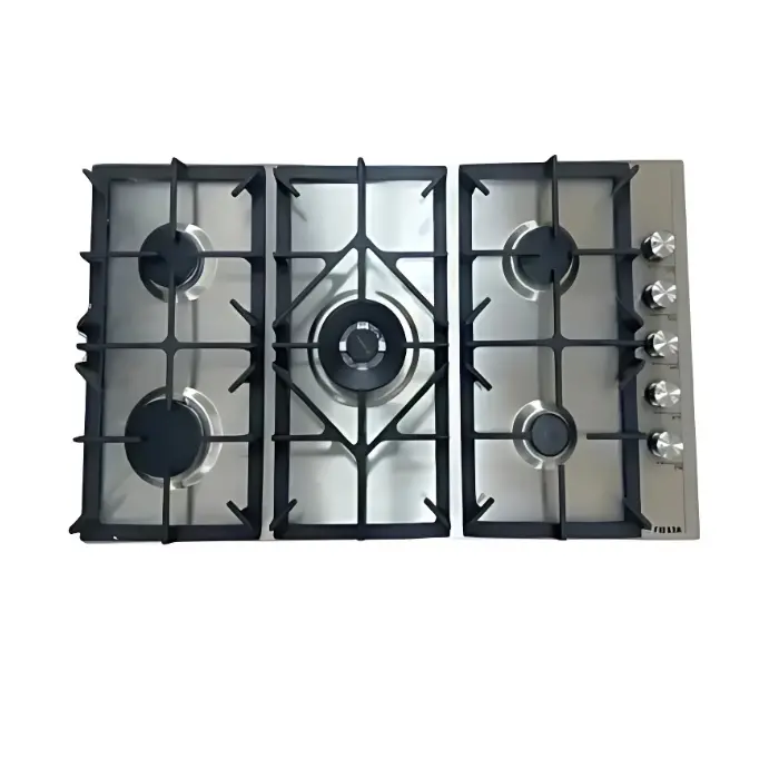 بوتاجاز مسطح غاز فيستا بلت ان 90 سم 5 شعلات - ستيل HB902VMTS بوتاجاز مسطح غاز