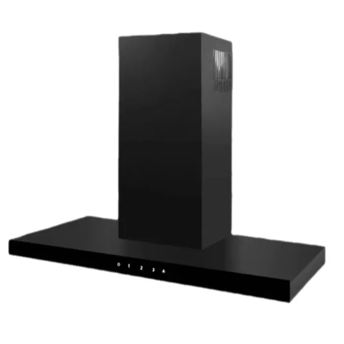 شفاط مطبخ 90 سم بولم حرف T – أسود T90-TOUCH-NERO شفاط مطبخ 90 سم