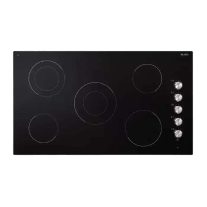 مسطح بلت ان بولم 90 سم - 5 شعلة كهرباء - أسود EVC915SK مسطح بلت ان