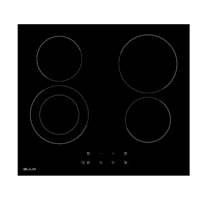 مسطح بلت ان  كهربائي بولم  60 سم – 4 عيون سيراميك EVC604T-ITALY مسطح بلت ان