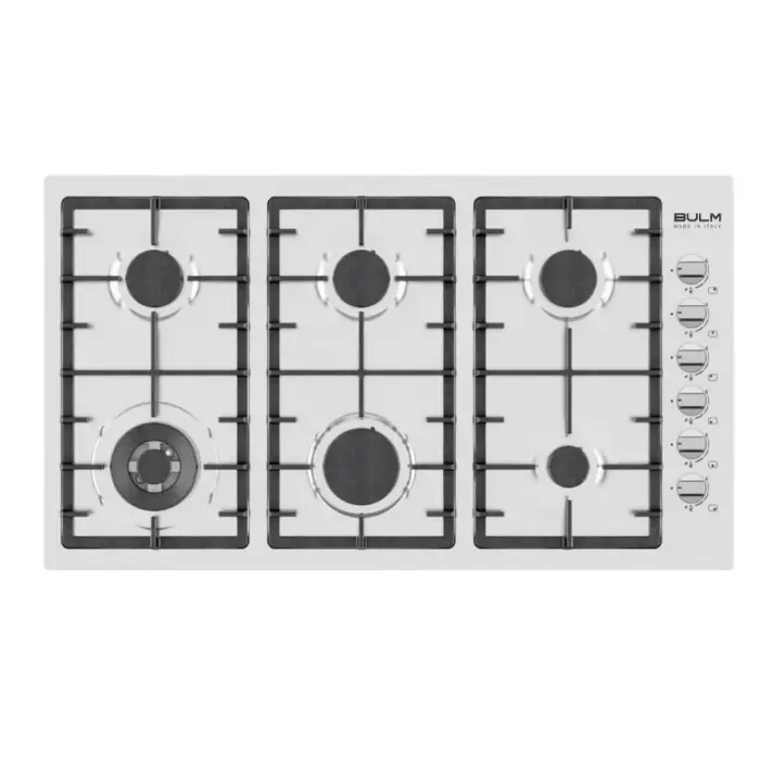مسطح بلت ان بولم 90 سم 6 شعلات غاز  – ستيل B90-645X مسطح بلت ان