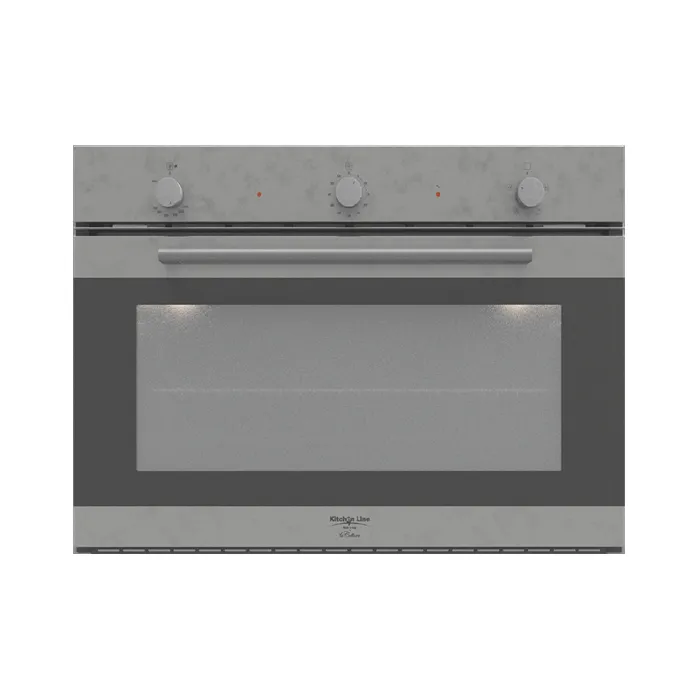 فرن غاز كهرباء كتشن لاين لاكتورا بلت ان 90 سم – فضي FGE9S023AXN فرن غاز كهرباء